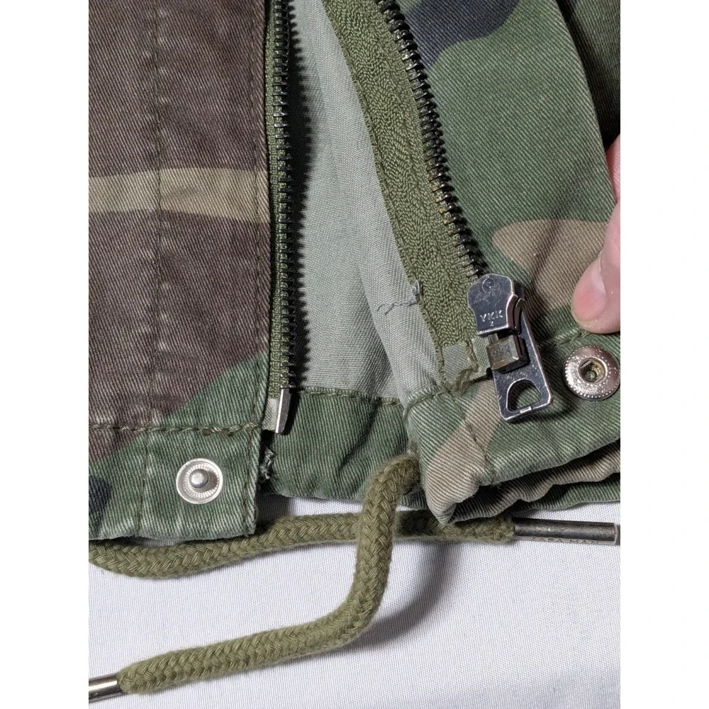 ZARA MAN YOU HAVEN'T SEEN ANYTHING‎ Men Medium Green Camo Utility Jacket